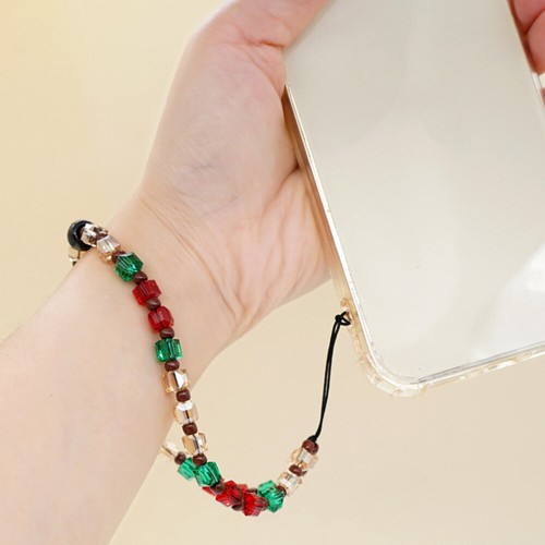 Crystal Beaded Mobile Phone Rope Colorful Lanyard Charm Hanger Strap - Zdjęcie 9 z 12