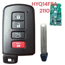 Remote Smart Key Fob For 2014-2019 Toyota Highlander Hyq14fba Ag