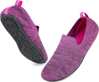 Women's Breathable Elastic Lightweight Slippers Soft Sole House Shoes