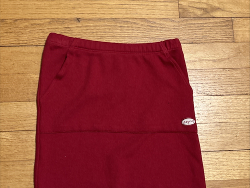 VTG? ESPIRIT Mini Girls Long Modest Red Skirt Size Large - Picture 3 of 8