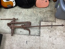 Antique Jaw Blacksmith Post Leg Vise 40Tall S...