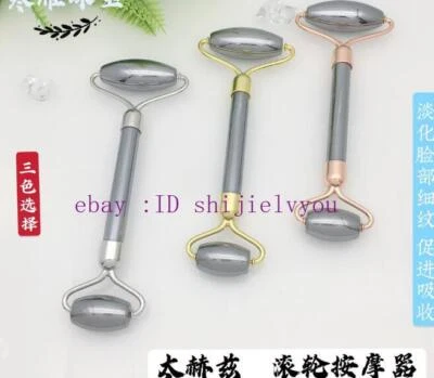 Terahertz Massage Double wheel rolling stick whole body Facial Massage Energy - Image 1 of 4