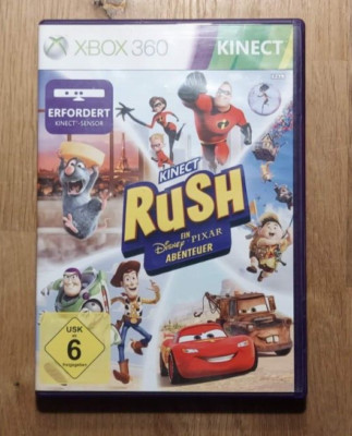 Kinect Rush - A Disney Pixar Adventure (Microsoft Xbox 360, 2012)