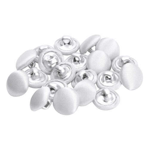 20x 10mm Smooth Satin Covered Metal Shank Buttons for Tuxedo Suit_Blouses Coat - Picture 44 of 79