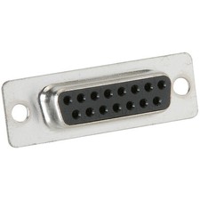 15 Pin Female Solder Type D-Sub