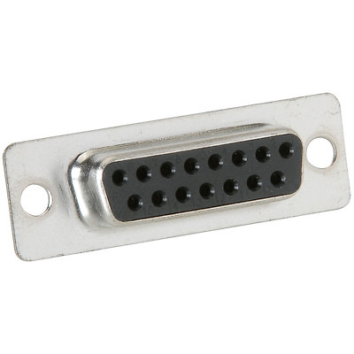 15 Pin Female Solder Type D-Sub