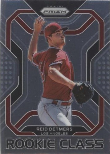 REID DETMERS 2022 PANINI PRIZM ROOKIE AUTOGRAPH RED /99 ANGELS | eBay