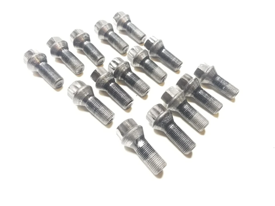 07 08 09 10 11 12 13 BMW X6 TUERCA RUEDA PERNO 15 piezas OEM Foto 2 de 4