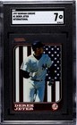 DEREK JETER 1997 BOWMAN CHROME INTERNATIONAL  PSA 7 NM NY YANKEES
