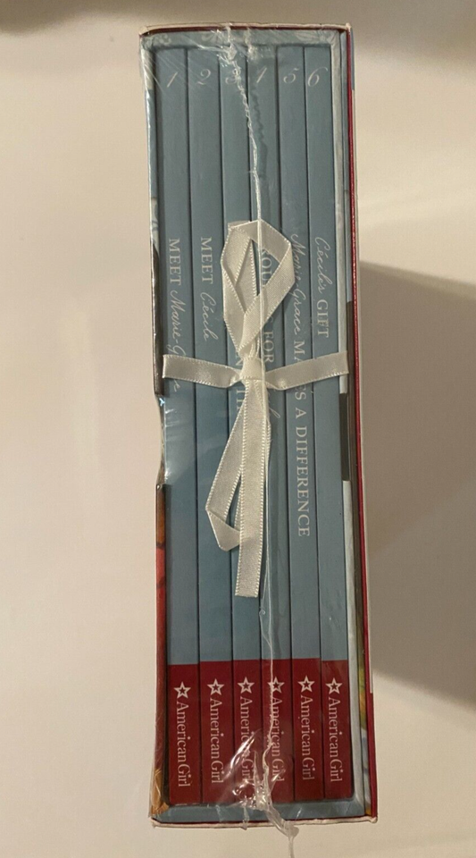 Retired American Girl MarieGrace & Cecile Boxed 6 Book Set & Marie
