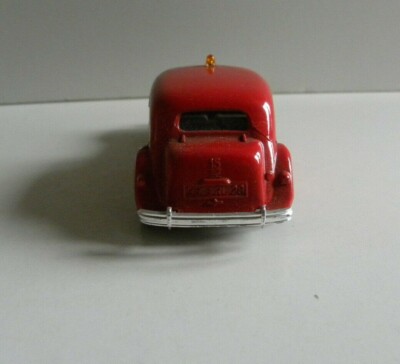 Modèle Réduit Solido 1/43 - Citroën 15 Six Des Pompiers, Occasion En Bon état, Collection Vintage