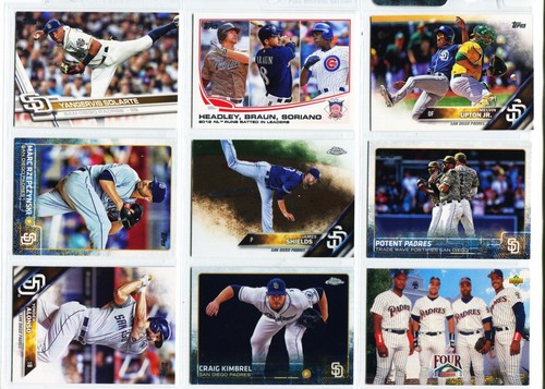Padres, Fernando Tatis, Gwynn, Alomar, Hedges, Rookie Lot #B 177 Card Lot - Picture 13 of 20