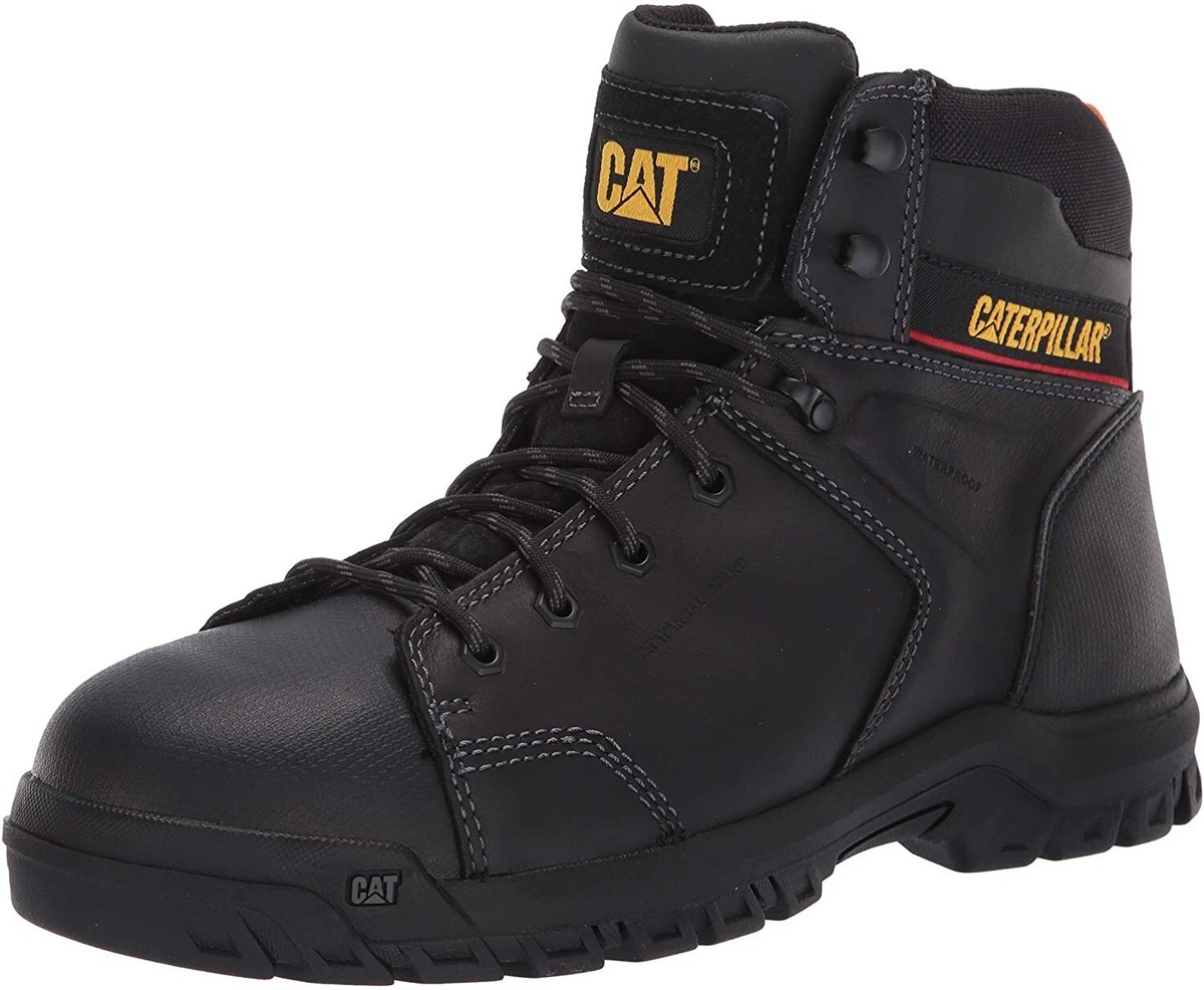 Caterpillar Wellspring Mens Safety Boots Waterproof Comp Toe 