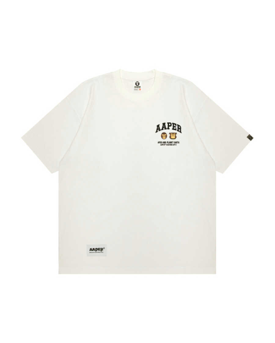 人気★A BATHING APE AAPER \"ALDO & BRAVO\" TEE★半袖 シンプル AAPER 