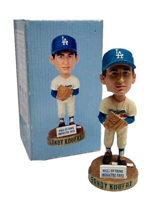 2012 Sandy Koufax 1972 HALL of FAME Bobblehead SGA Los Angeles