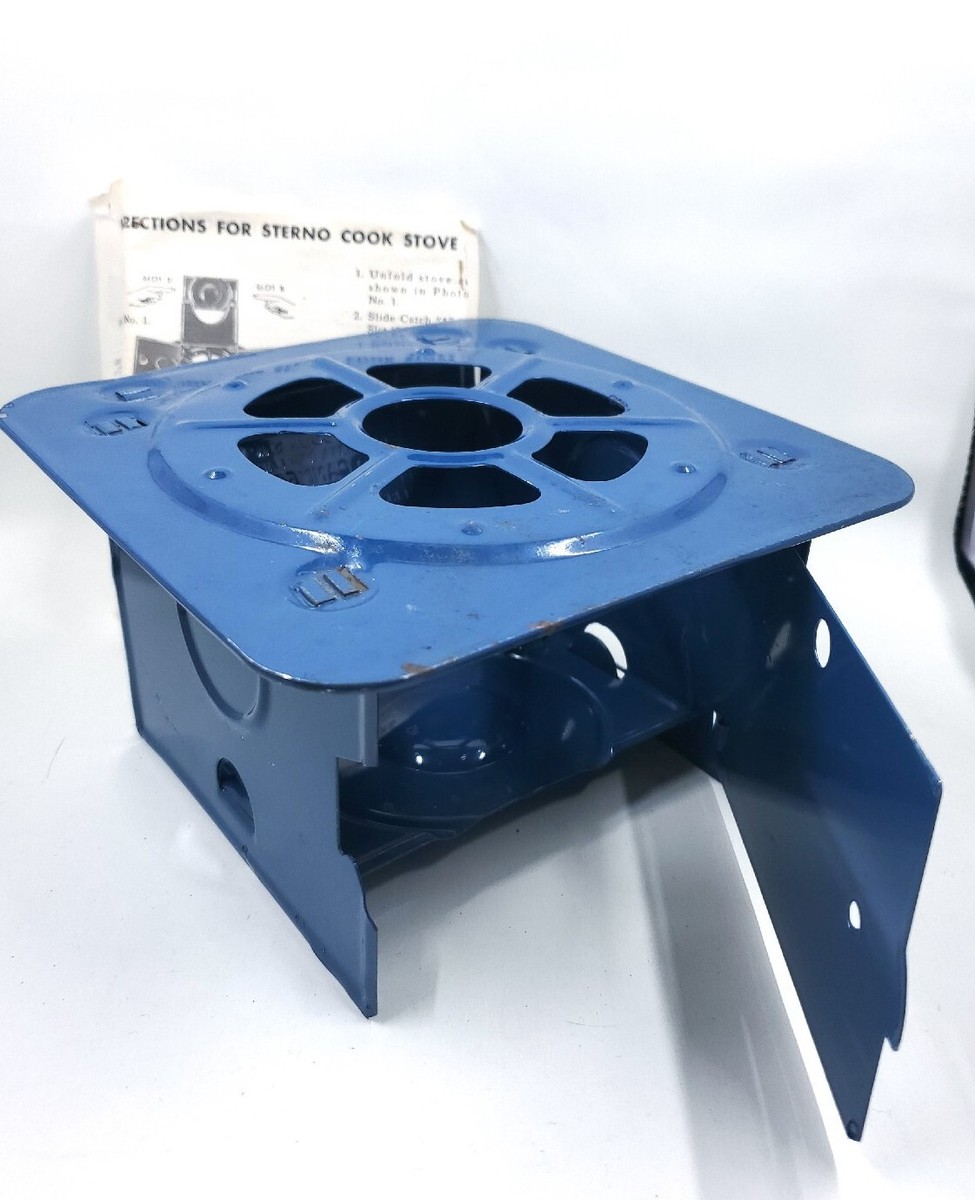 未使用品　STERNO FOLDING STOVE スターノ ストーブ キャンプ Sterno Outdoor Folding Camp Stove - Ideal for Camping