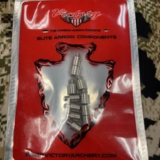Victory Archery Elite Arrow Components Backweight .245 ID 20 Grain