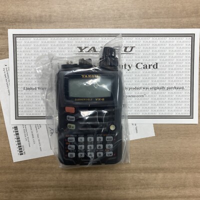 Yaesu VX-6R Tri Band Submersible Radio Transceiver - Black Yaesu VX-6R Tri Band Submersible Radio Transceiver - Black