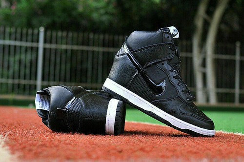 Rare Nike Wmns Dunk Sky Hi Essential Black White 644877-008 Size 10 US✅ - Bild 5 von 10