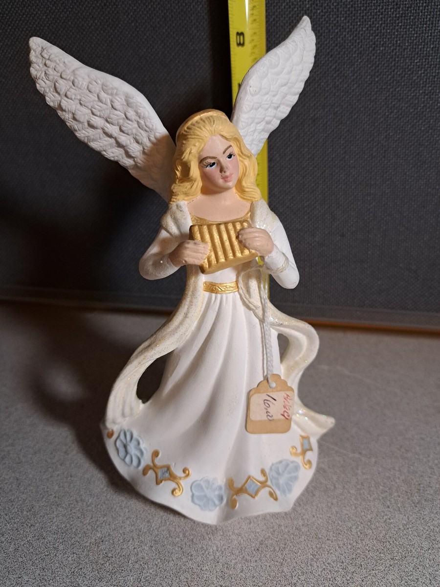 Two Vintage Ceramic Angel Figurines Both Marked #732Loc14 | eBay