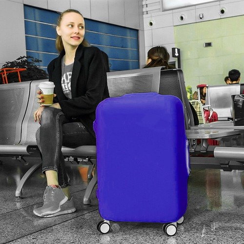 Valigia da viaggio valigia copertura bagaglio protezione elastica applicabile adatta 18''-32'' UK - Foto 3 di 39