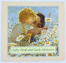 Baby Book and Early Memories - Hardcover - Journal - Book is Sealed in a Box
