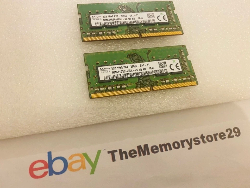 8GB 16GB 32GB Memory DDR4 PC4-19200 2400MHz PC4-21300 2666 MHz Laptop RAM Lot - Image 3 of 4