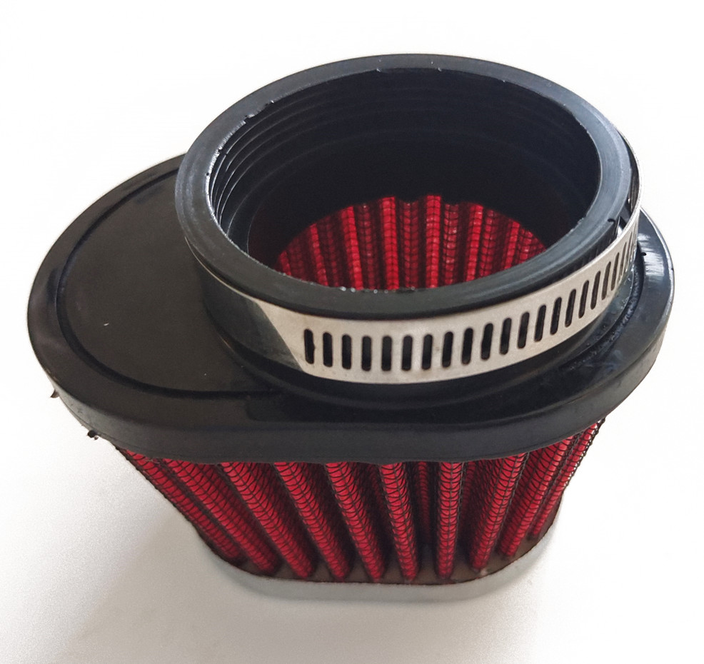 55mm/2.17" Universal Air Filter Cleaner For Motorcycle Atv Bike Carburetor Pod*2