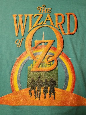Vintage The Wizard of Oz Shirt Mens Large Play Musical Tee 90s Y2K 
