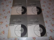 ANTICO CORSO D'INGLESE 35 FASCICOLI CON 45 GIRI