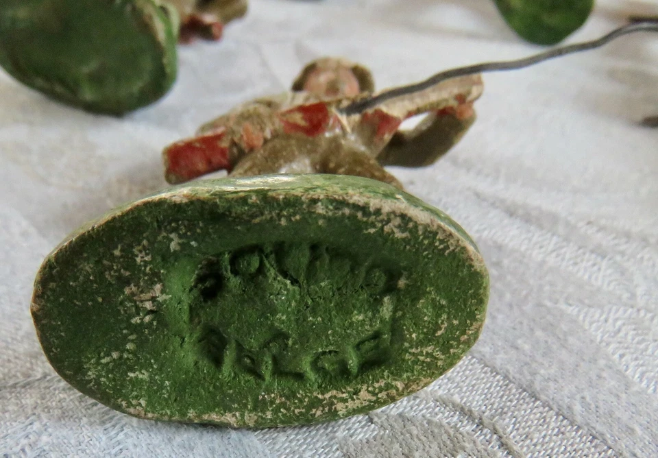 LOT DE 8 SOLDATS SOLIDO BELGES EN COMPOSITION - Photo 4/4