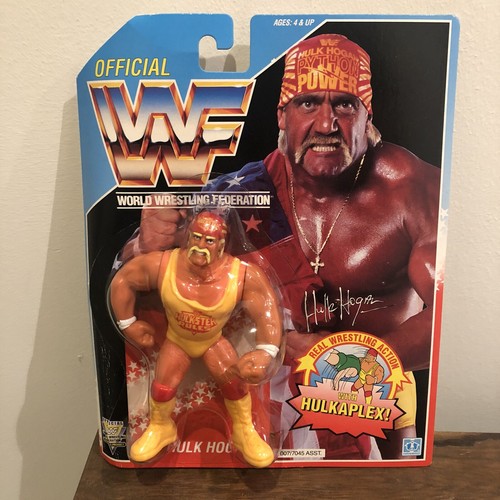 WWF/WWE Hulk Hogan Vintage Hasbro Action Figure 19...