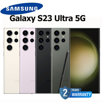 NEW SEALED Samsung Galaxy S23 Ultra 5G 256/512GB S918U Factory Unlocked GSM CDMA