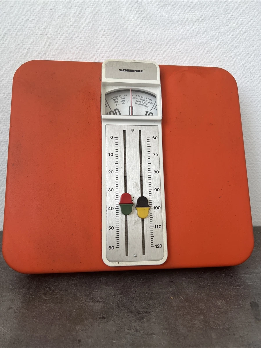 ANCIENNE BALANCE ET pèse personne vintage de marque krups année 50 - 60