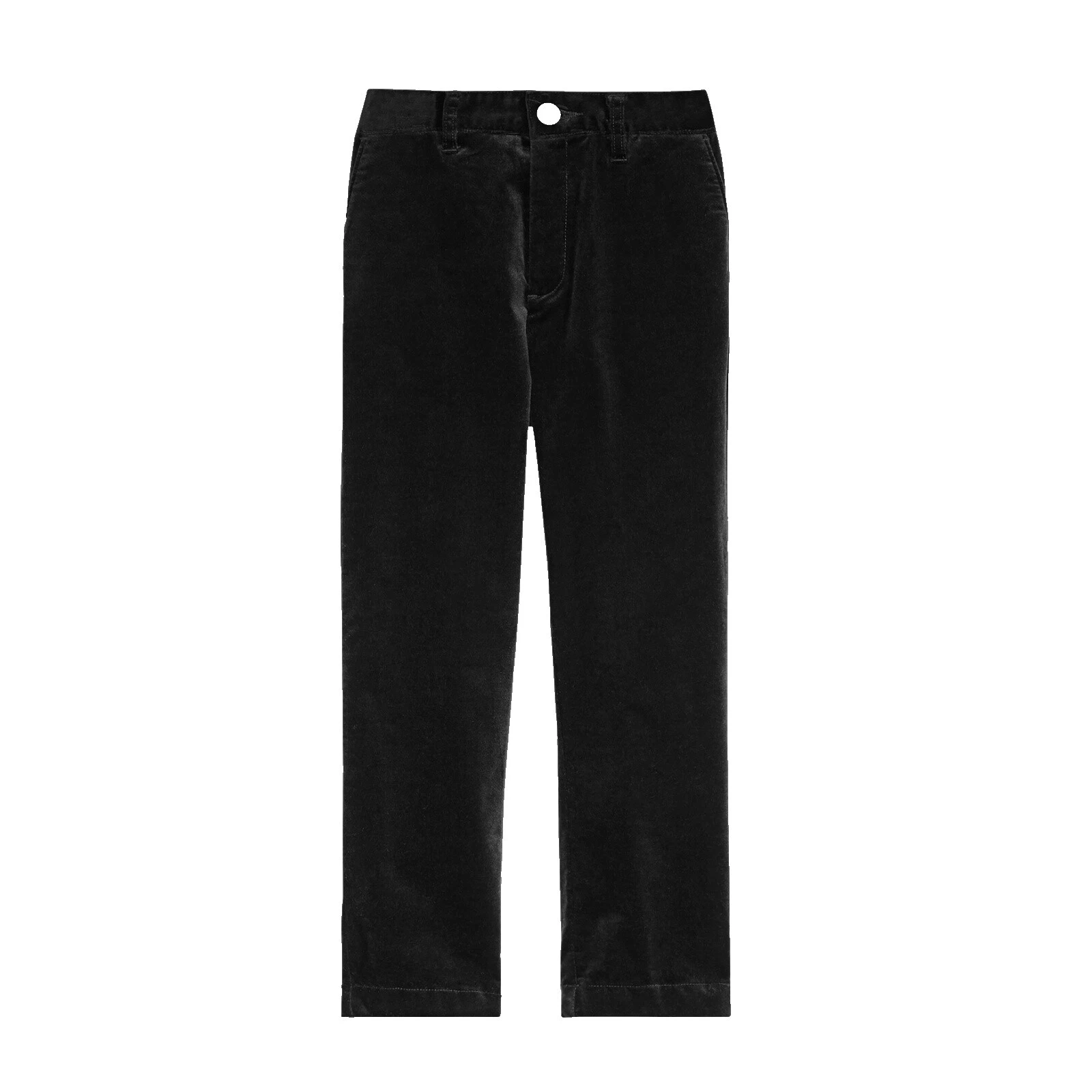 Cotton Blend Dress Pants Black Pants for Boys