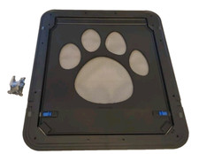 Plastic Sliding Door Insert Pet Door 16.5" X 14.5"