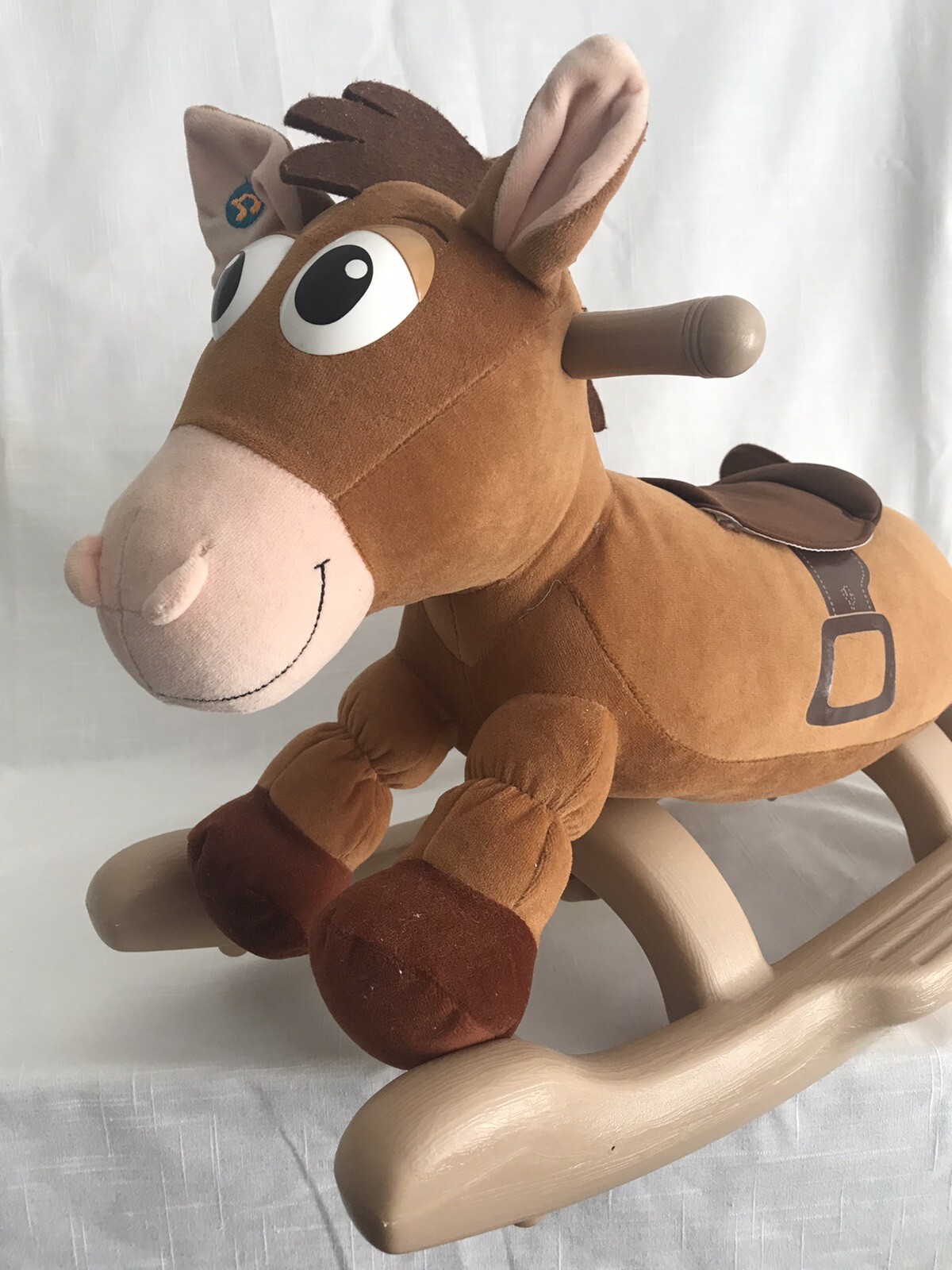 toy story bullseye rocking horse