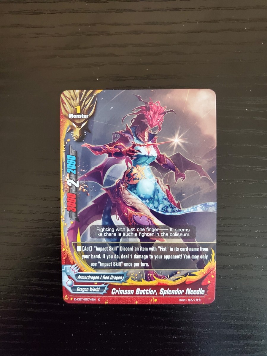 Future Card BuddyFight - Crimson Battler, Splendor Needle