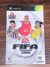 FIFA Soccer 2004 04 XBOX Instruction Manual Only