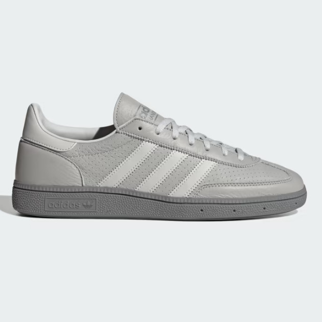 Кроссовки Adidas Handball Spezial из натуральной кожи серого цвета - IE9840 Expeditedship