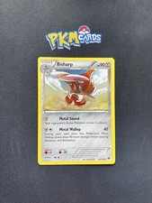 Pokemon TCG Bisharp XY Base Set 82/146 Regular Rare LP.