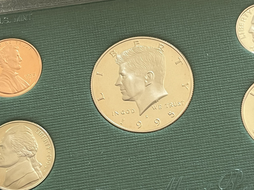 1995-1998S 4 United States Mint Proof Sets - Original Boxes/COA *5 Coins* MINT ! - Picture 4 of 4