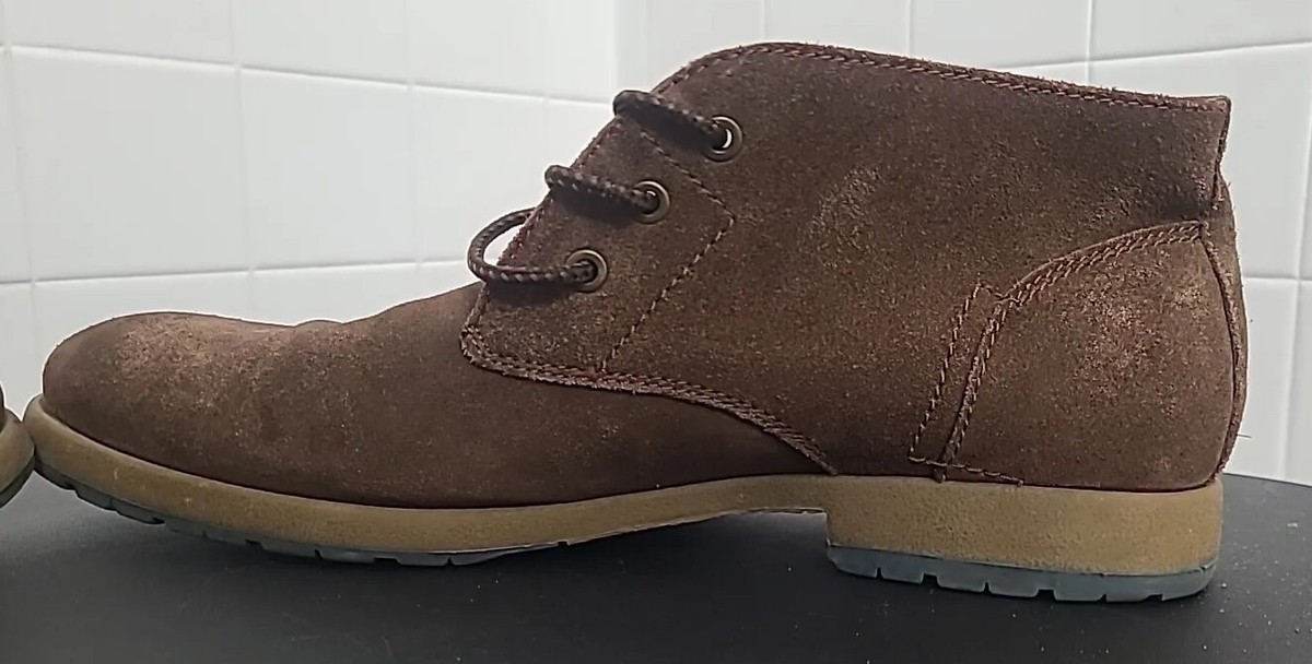 Vince Camuto Corvo Brown Suede Leather Casual Shoes Chukkas  display picture 3