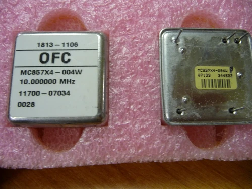 Corning/OFC  MC857X4-004W-10.000000MH Qty of 2 per Lot OSCOCXO 10MHZ