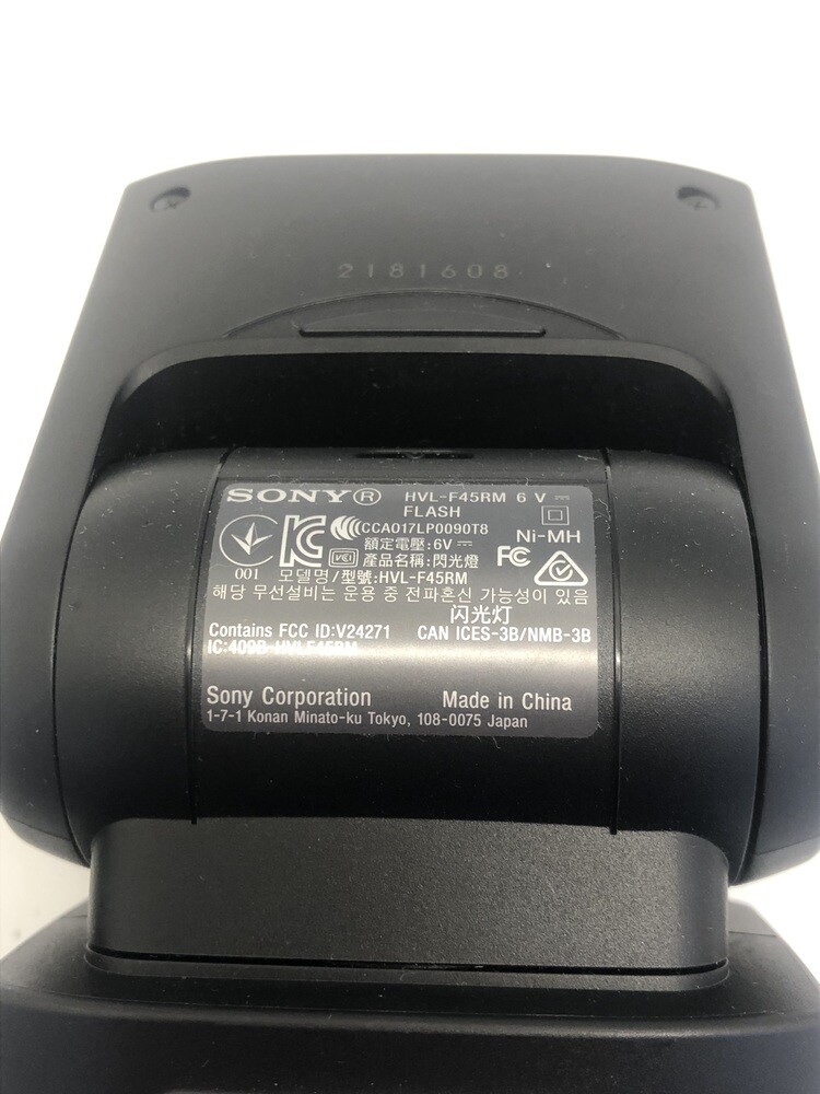 Sony HVL-F45rm Flash - Pre-Owned | eBay