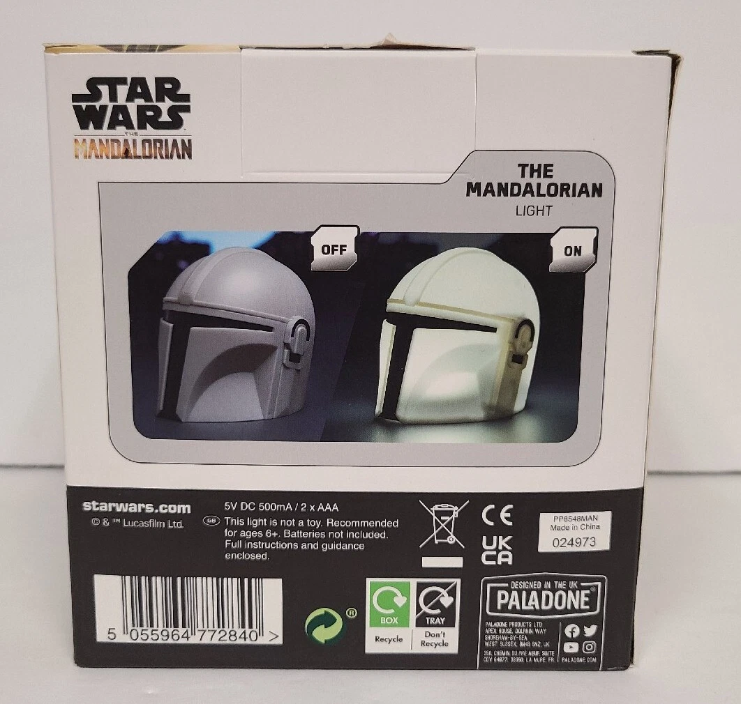 Mandalorian helmet lamp deals