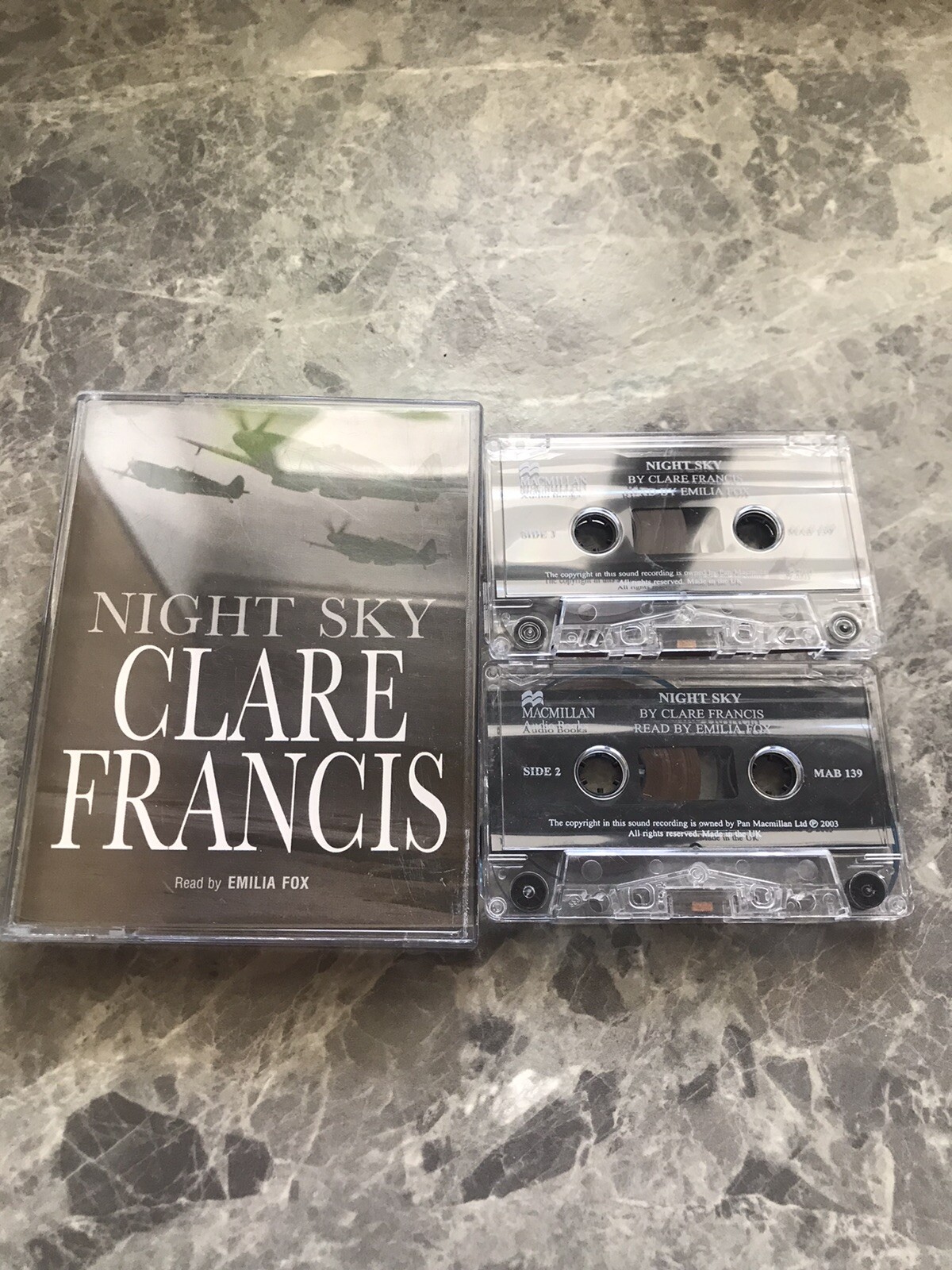 Night Sky - Clare Francis Audio Book Double Cassette