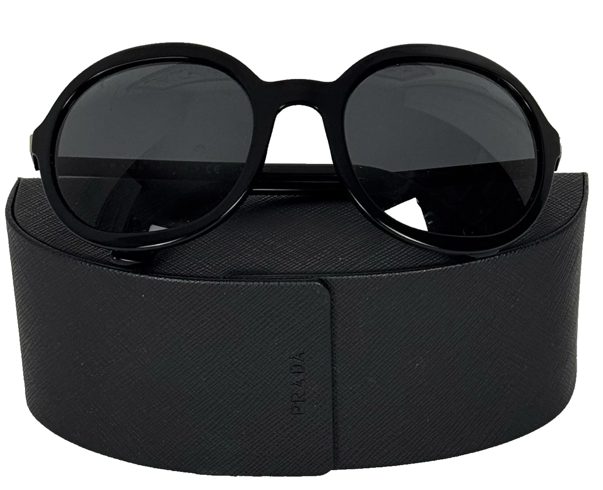 PRADA Black Round Sunglasses for Women for sale | eBay