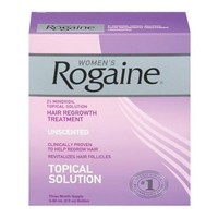 2 Pack Women's Rogaine Hair Regrowth Treatment Unscented 3 Month Supply Each on sale 2 Pack Women's Rogaine Hair Regrowth Treatment Unscented 3 Month Supply Each on sale
