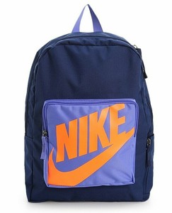 blue and orange nike backpack